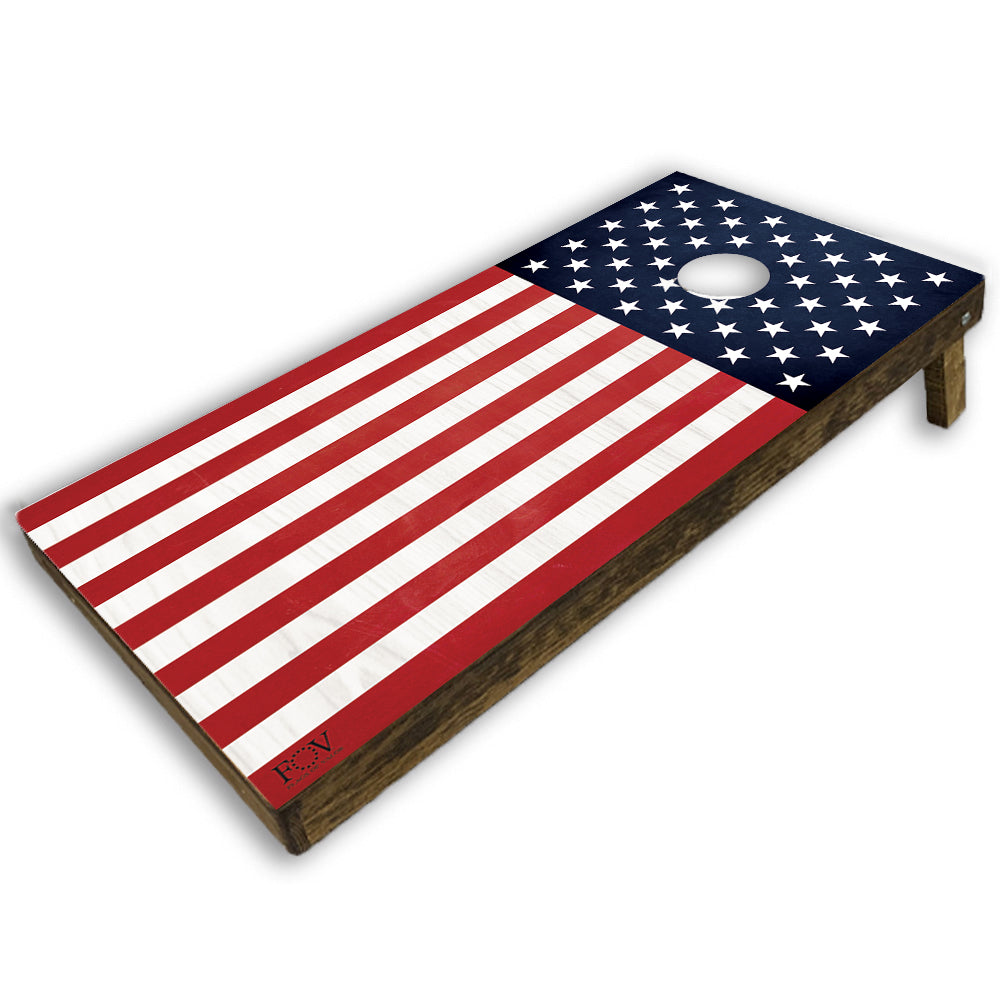 Fashion American flag cornhole