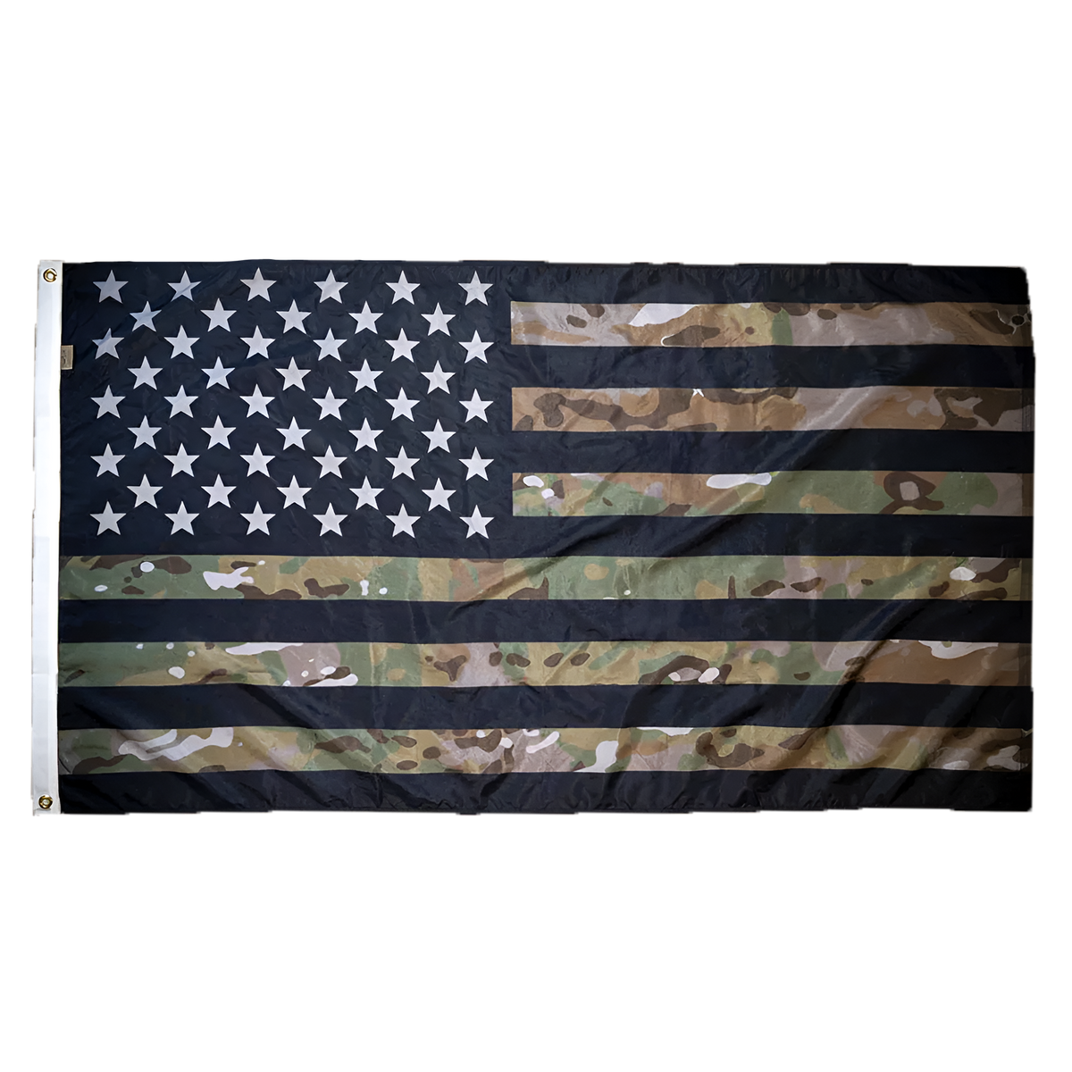 American Flag, top Army, Camouflage