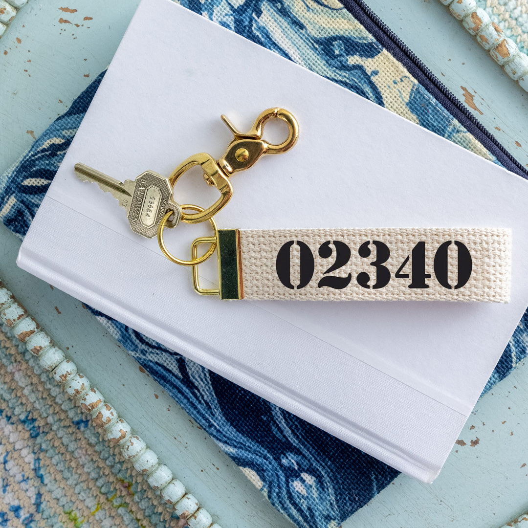 Your Zip Code Keychain