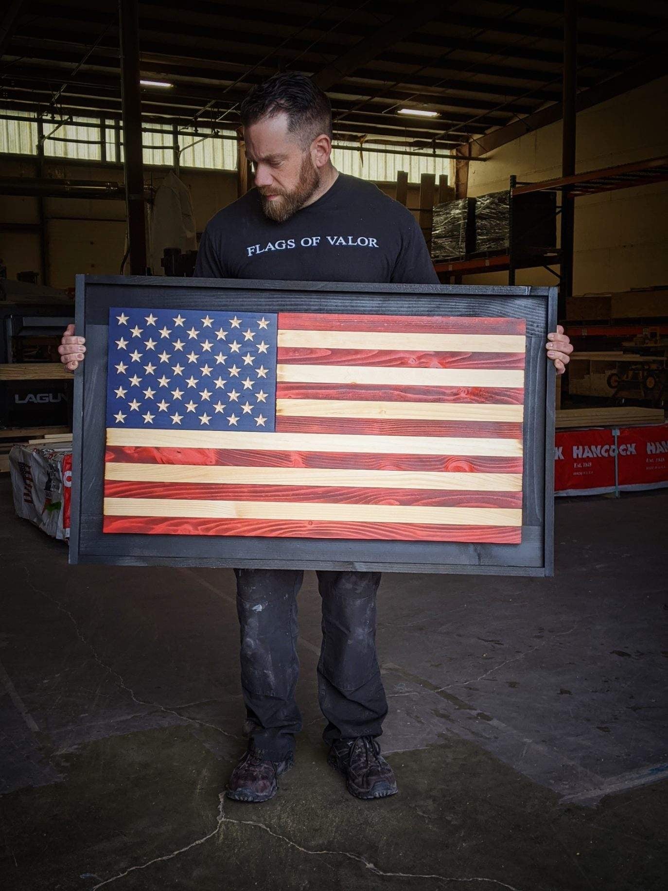 Wooden American Flag | Liberty Series By Flags Of Valor