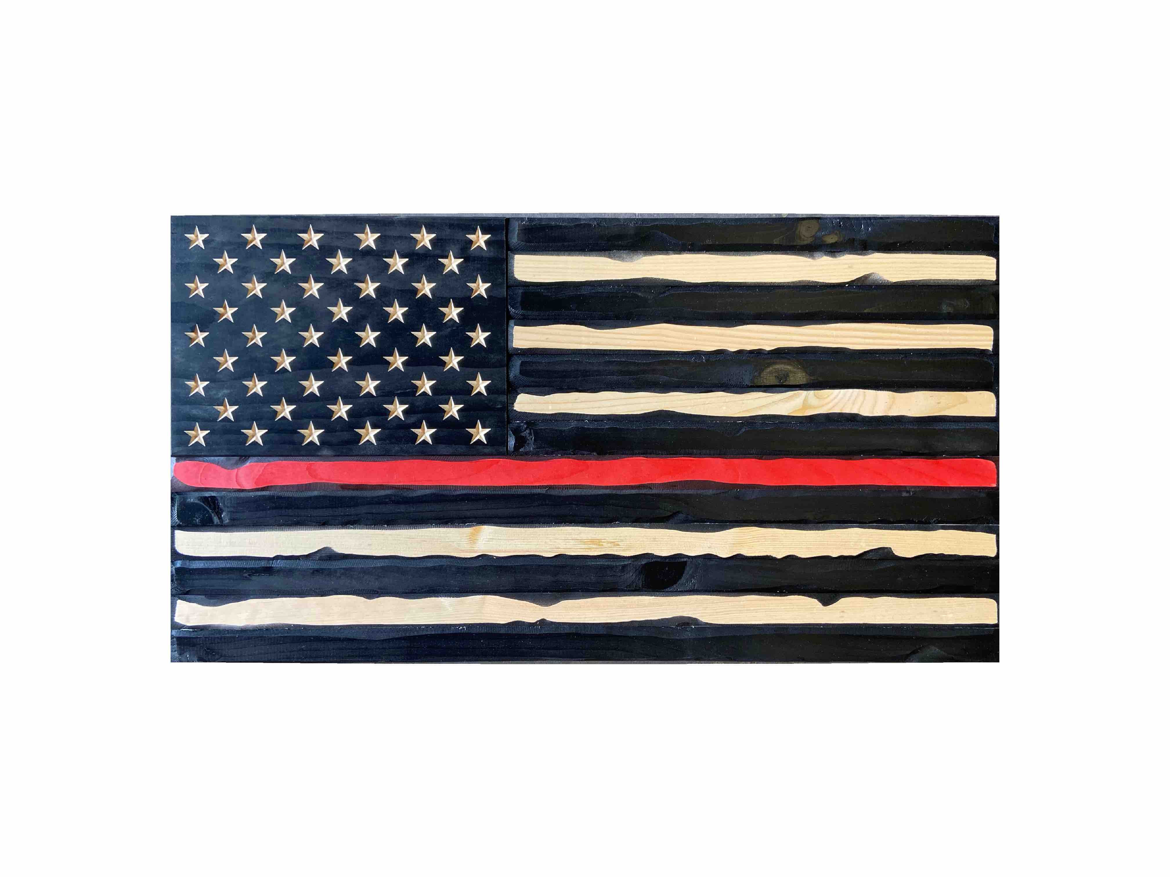 Large American Red Line Flag, Wooden Red hotsell Line Flag, Rustic Firefighter Flag, Fireman's Flag, Red Line Flag, Thin Red Line, Firefighter Flag