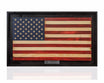 custom personalized wooden american flag made by veterans